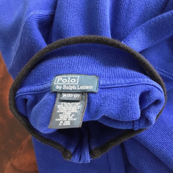 Polo  by Ralph Lauren Blue Boy’s Sweater. Size  10-12  $30 - Picture 12 of 12